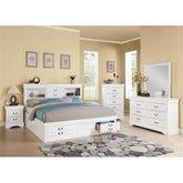 Louis Philippe III Dresser in White